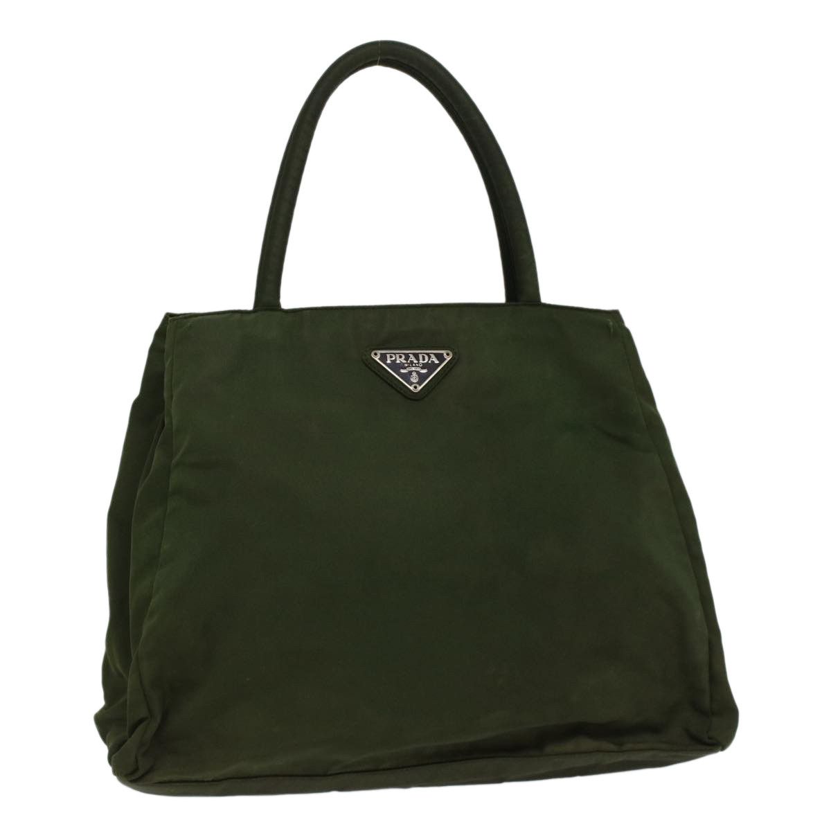 Prada Green Synthetic Handbag (Pre-Owned) Size ONE SIZE - 1 Thumbnail