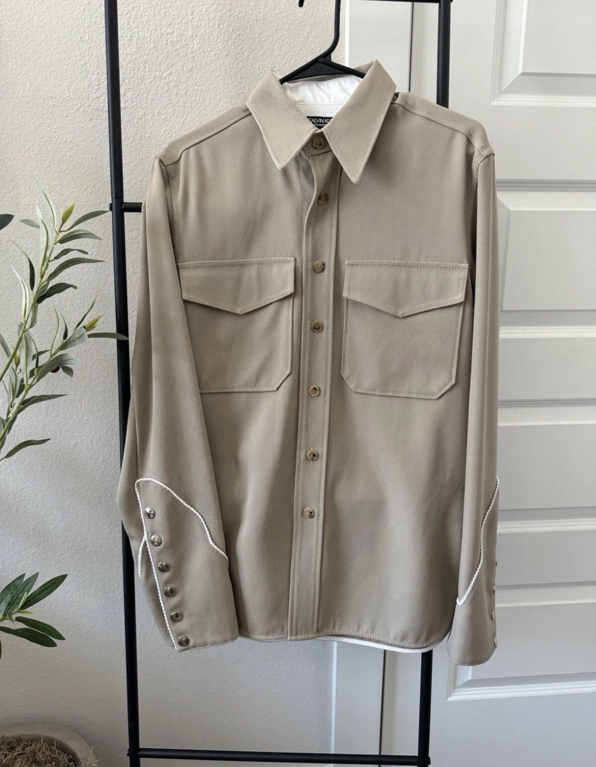 CALVIN KLEIN 205W39NYC Western Button Shirt