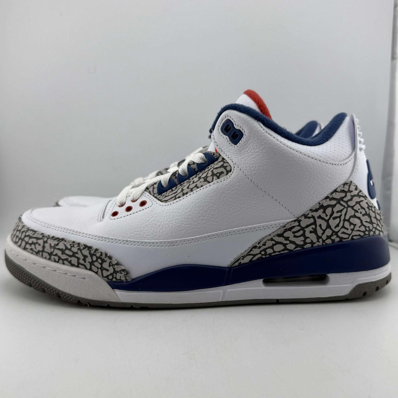 Nike Air Jordan 3 Retro OG True Blue 2016 Size US 10.5 / EU 43-44 - 2 Thumbnail