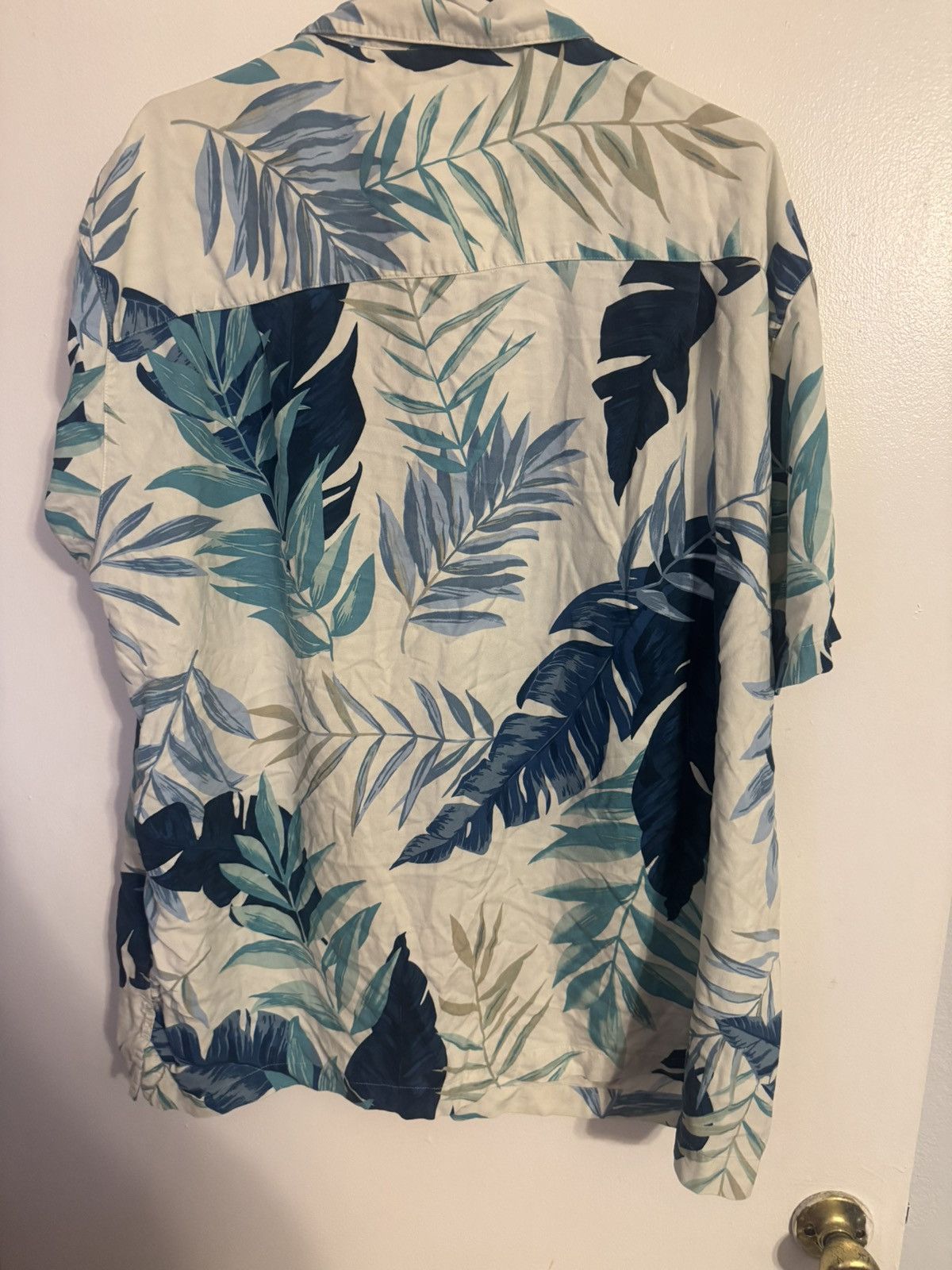 St. Johns Bay St. John’s Bay Men’s XXL Tropical Leaf Print Short Sleeve Size US XXL / EU 58 / 5 - 3 Thumbnail