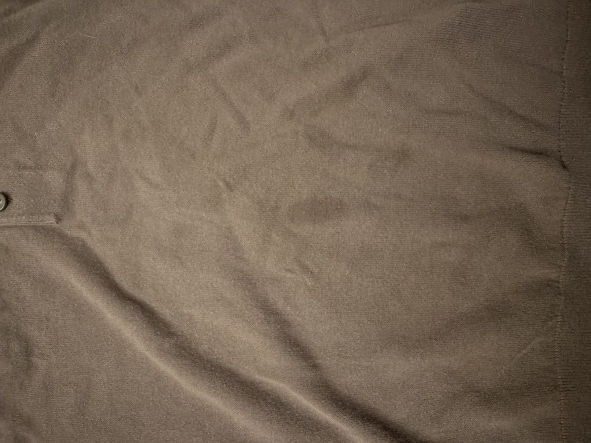 Lemaire × Uniqlo Uniqlo U Brown Knit Polo Size US S / EU 44-46 / 1 - 5 Thumbnail