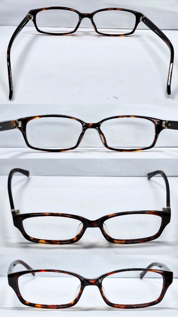 Vintage GALLAN GL-7028 Tortoise Shell Glasses Frame Brown Demi Size ONE SIZE - 3 Thumbnail