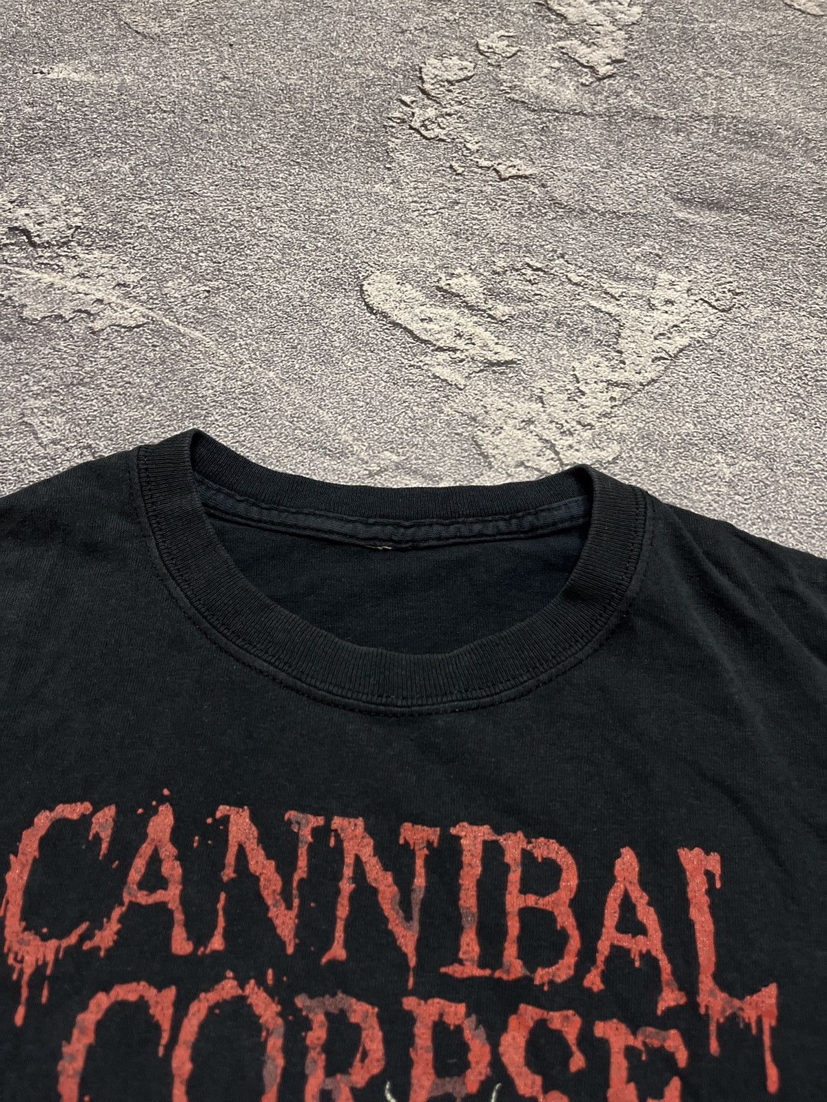 Band Tees × Vintage Vintage Cannibal Corpse European Tour 2015 T-shirt Tee Size US M / EU 48-50 / 2 - 9 Thumbnail