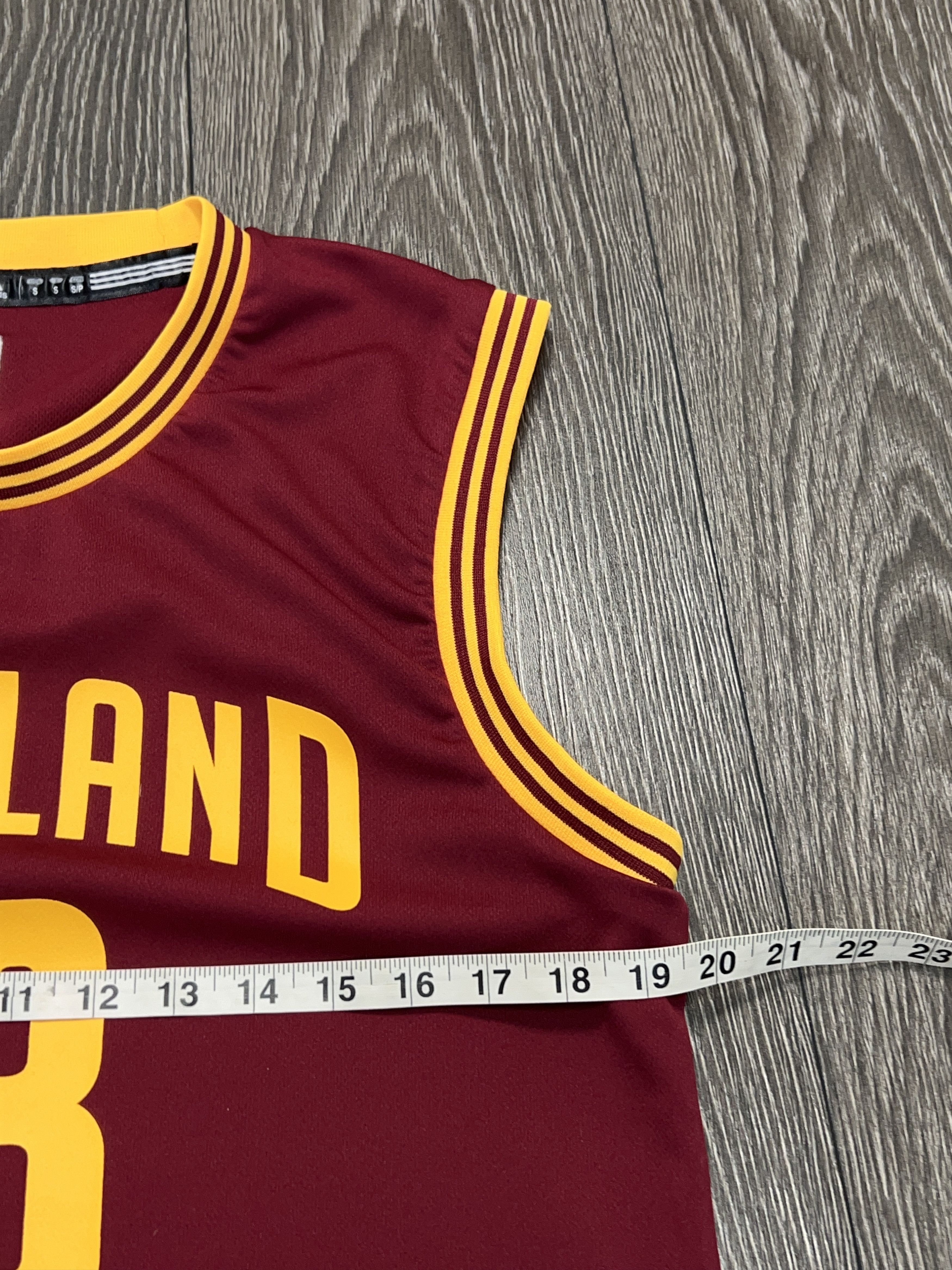 Adidas Adidas Cleveland Cavaliers #23 JAMES Basketball NBA Shirt Size US S / EU 44-46 / 1 - 9 Thumbnail