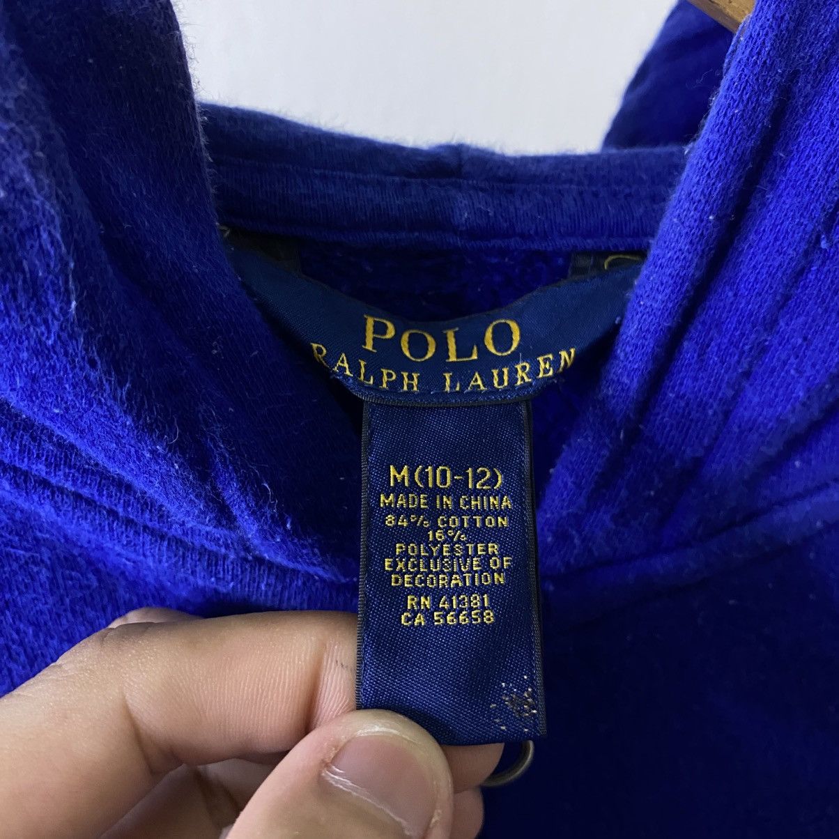 Polo Ralph Lauren Vintage Polo Ralph Lauren Zip Up Hoodie Size US XS / EU 42 / 0 - 3 Thumbnail