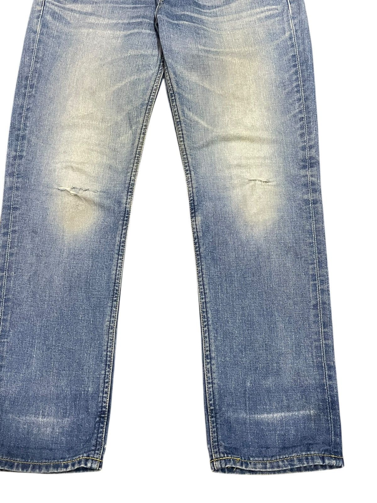 Lee Lee Rider x Elle Blue Fade Wash Ripped Jeans Limited Edition Size 31" - 5 Thumbnail