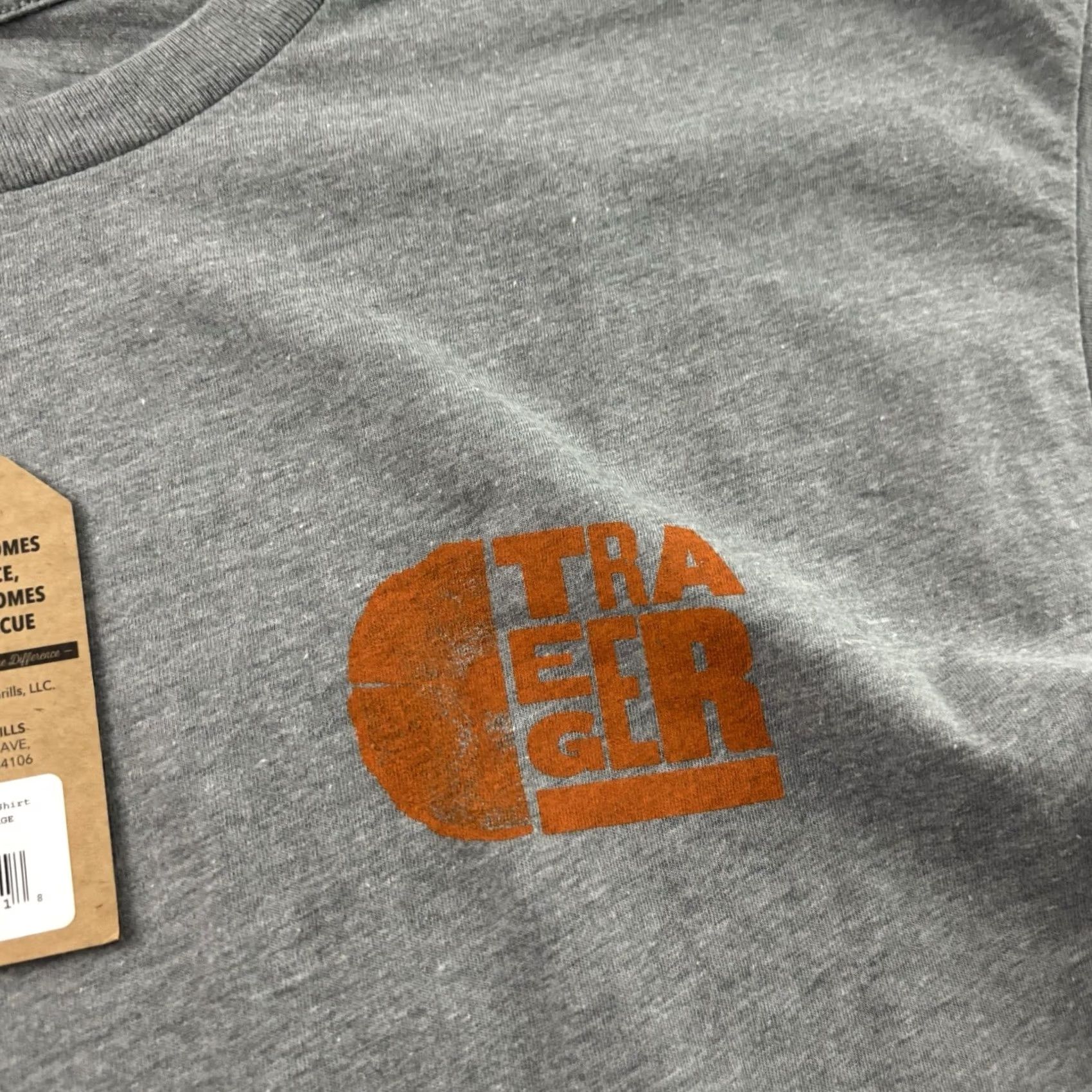 Vintage Traeger Grills Short Sleeve T Shirt Mens Large Gray Size US L / EU 52-54 / 3 - 3 Thumbnail