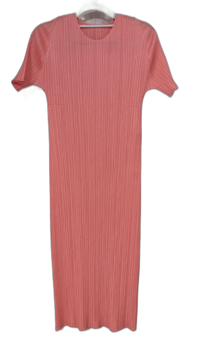 Issey Miyake Issey Miyake Pleated Midi Dress JH119 - dmc Size M / US 6-8 / IT 42-44 - 1 Thumbnail
