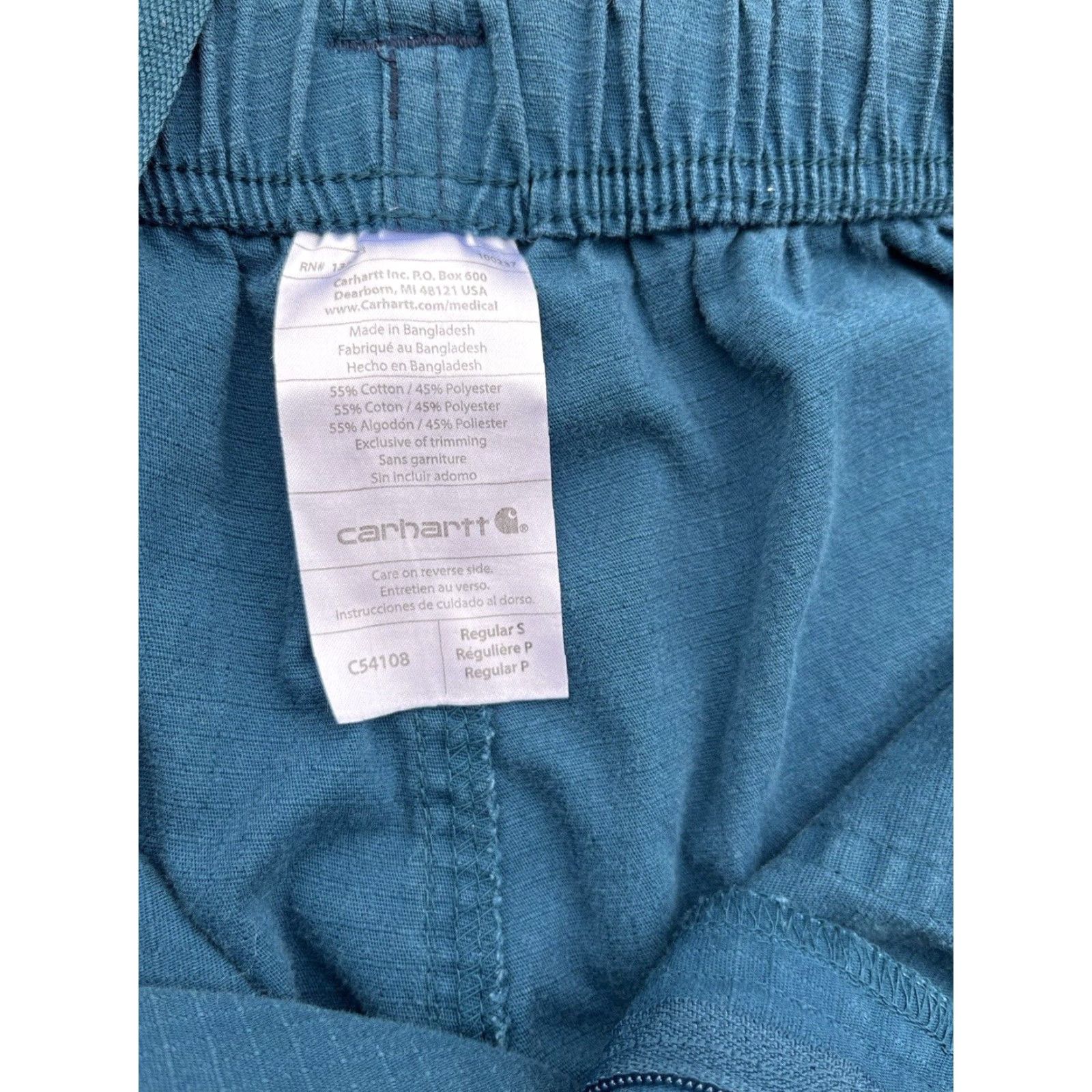 Carhartt VINTAGE Carhartt Pants Women Blue/Green Cargo S Hospital Nurse ER Workwear Size 28" / US 6 / IT 42 - 5 Thumbnail