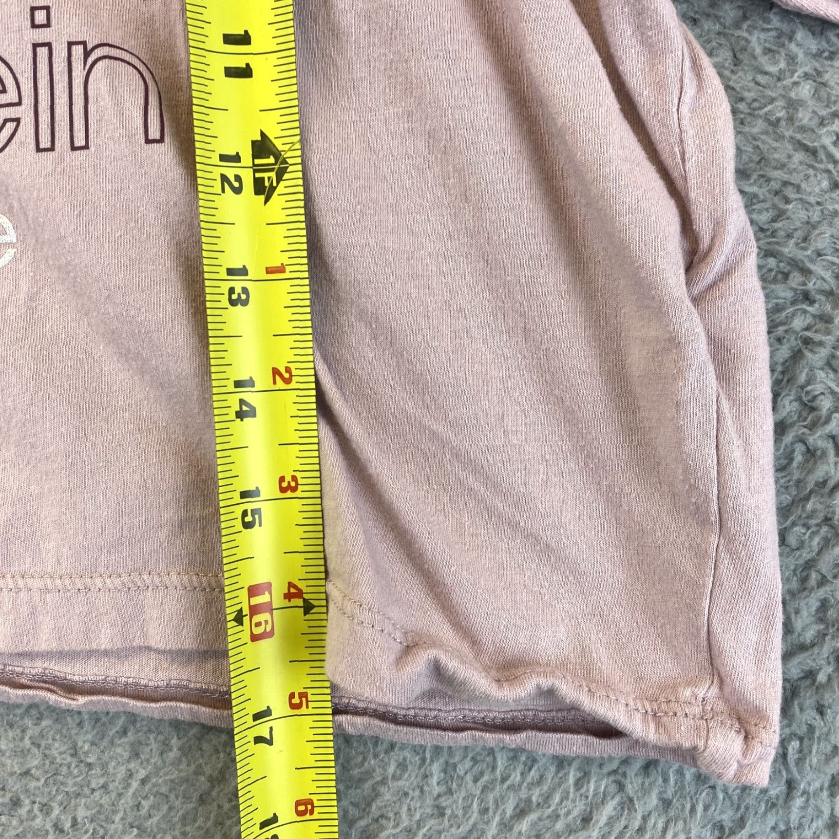 Calvin Klein VINTAGE Calvin Klein Womens T-Shirt Cropped Small Pink Logo Sports Performance Size S / US 4 / IT 40 - 5 Thumbnail