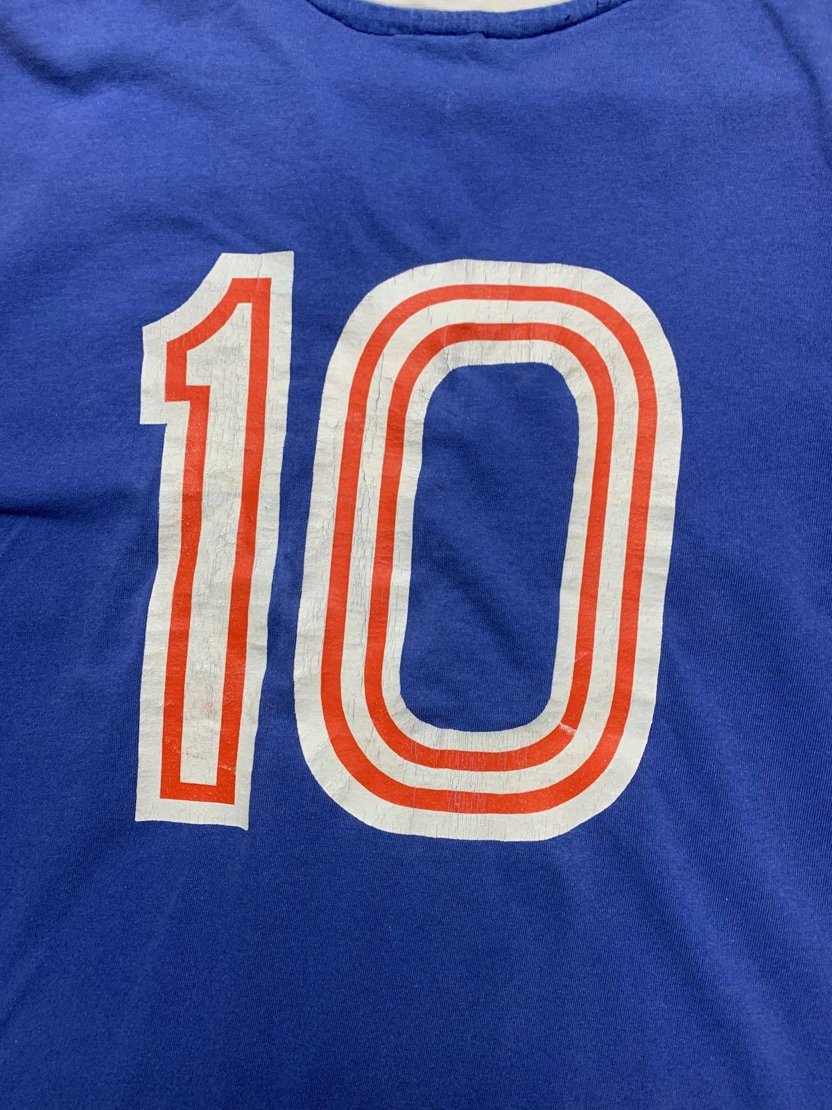 Vintage Vintage France soccer tee 10 logo size XL Size US XL / EU 56 / 4 - 6 Thumbnail