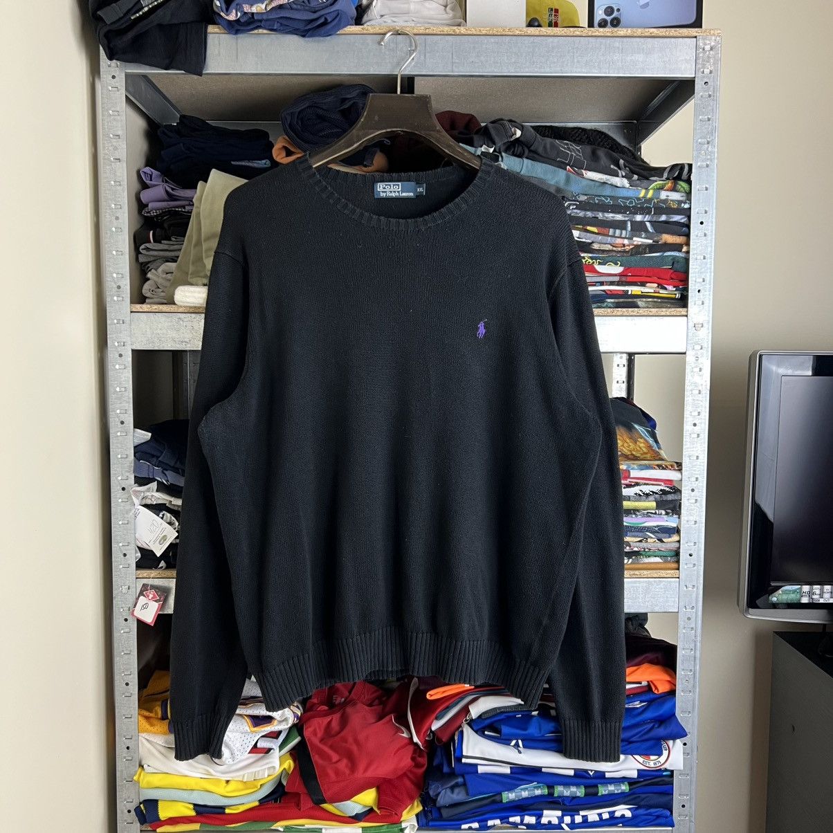 Ralph Lauren Rare! Polo Ralph Lauren Vintage Sweater Sweatshirt 90s Size US XXL / EU 58 / 5 - 1 Thumbnail