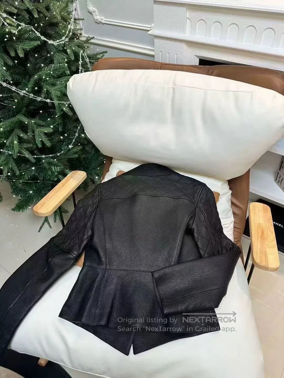 Hermes Hermes Black Leather Biker Jacket. Size US M / EU 48-50 / 2 - 2 Thumbnail