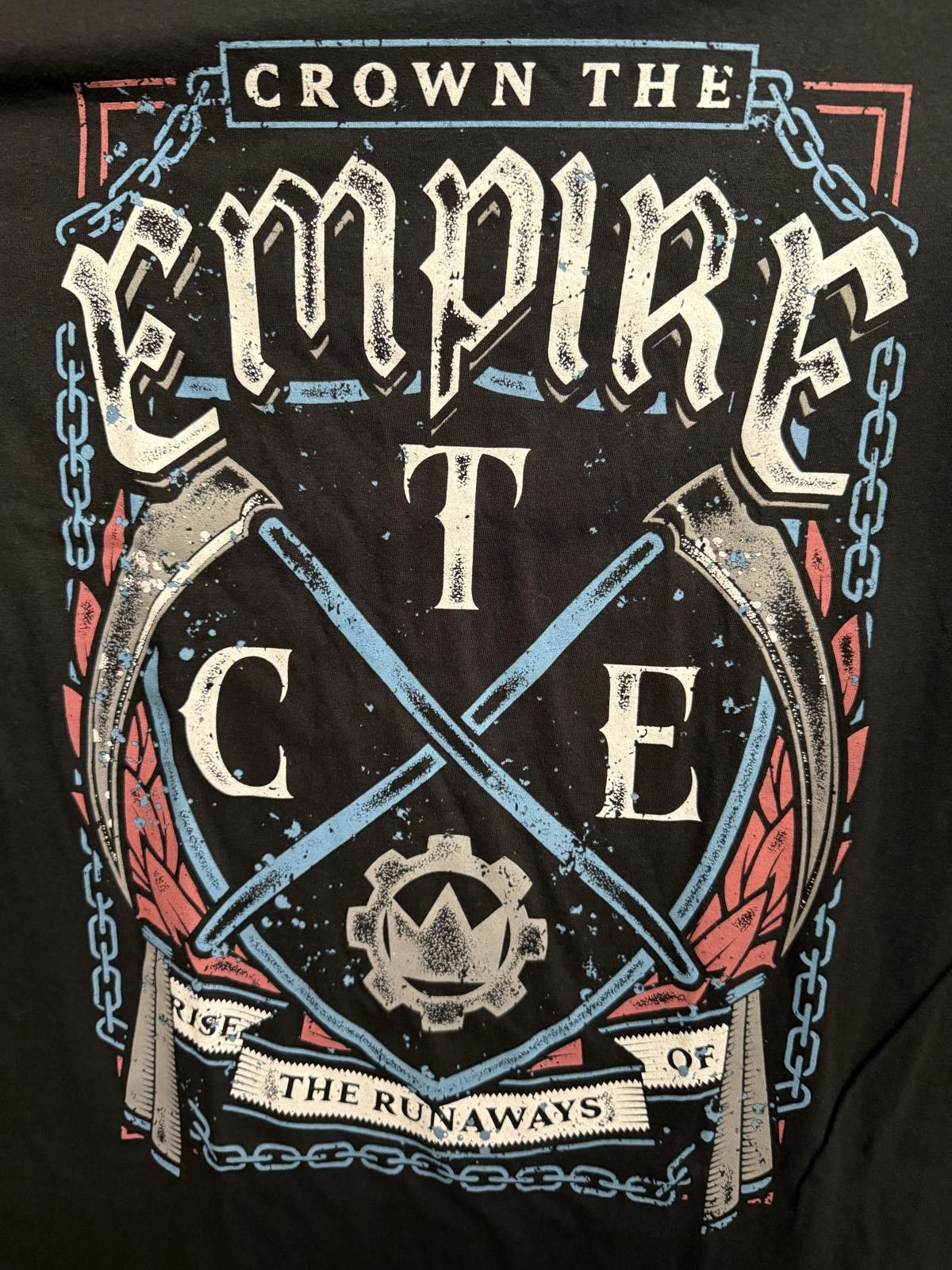 Designer Crown the Empire Band T-shirtRise of the Runaways Album -L Size US L / EU 52-54 / 3 - 3 Thumbnail