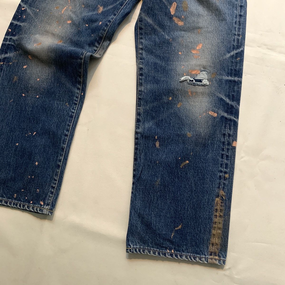 Visvim VISVIM SCULPTURE 01 WIDE DAMAGED 41 Size US 32 / EU 48 - 3 Thumbnail