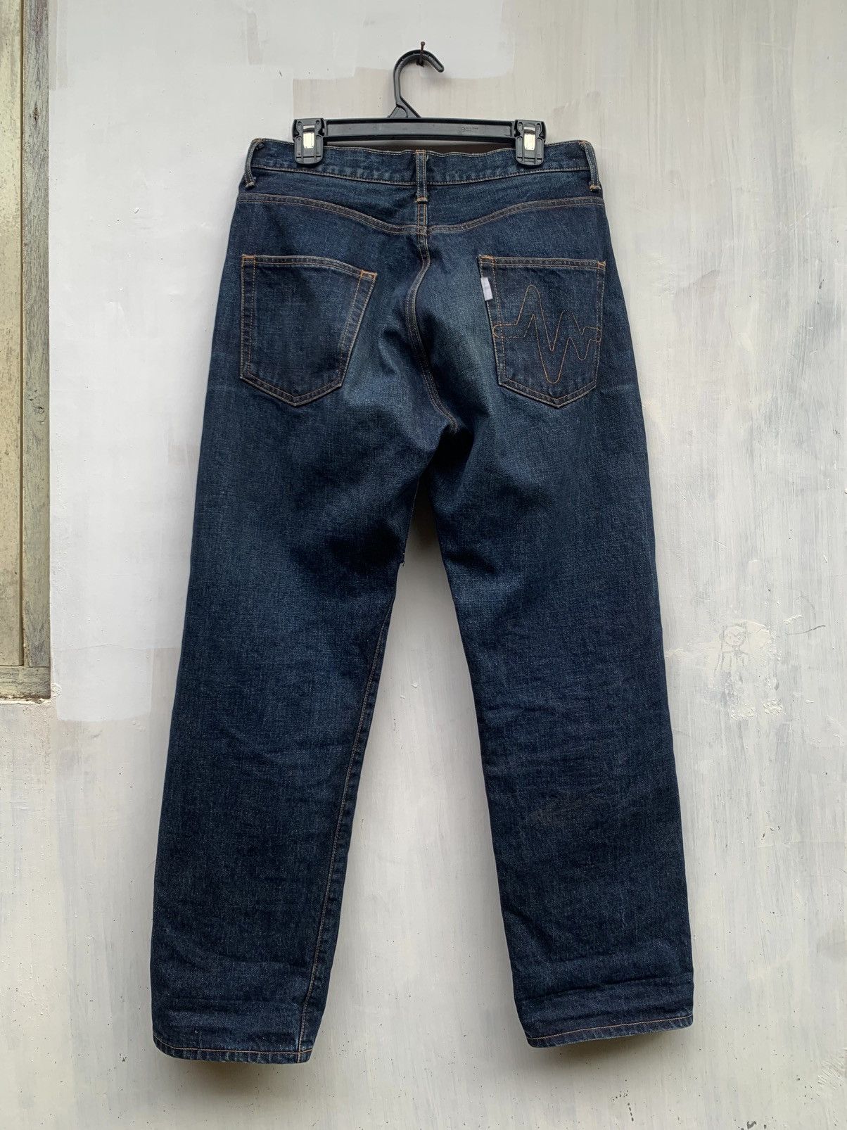 WHIZ LIMITED Japanese brand Whiz limited ripped selvedge denim if six lgb Size US 32 / EU 48 - 5 Thumbnail
