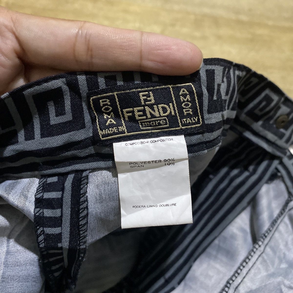 Fendi Fendi women pants Size 30" / US 8 / IT 44 - 11 Thumbnail