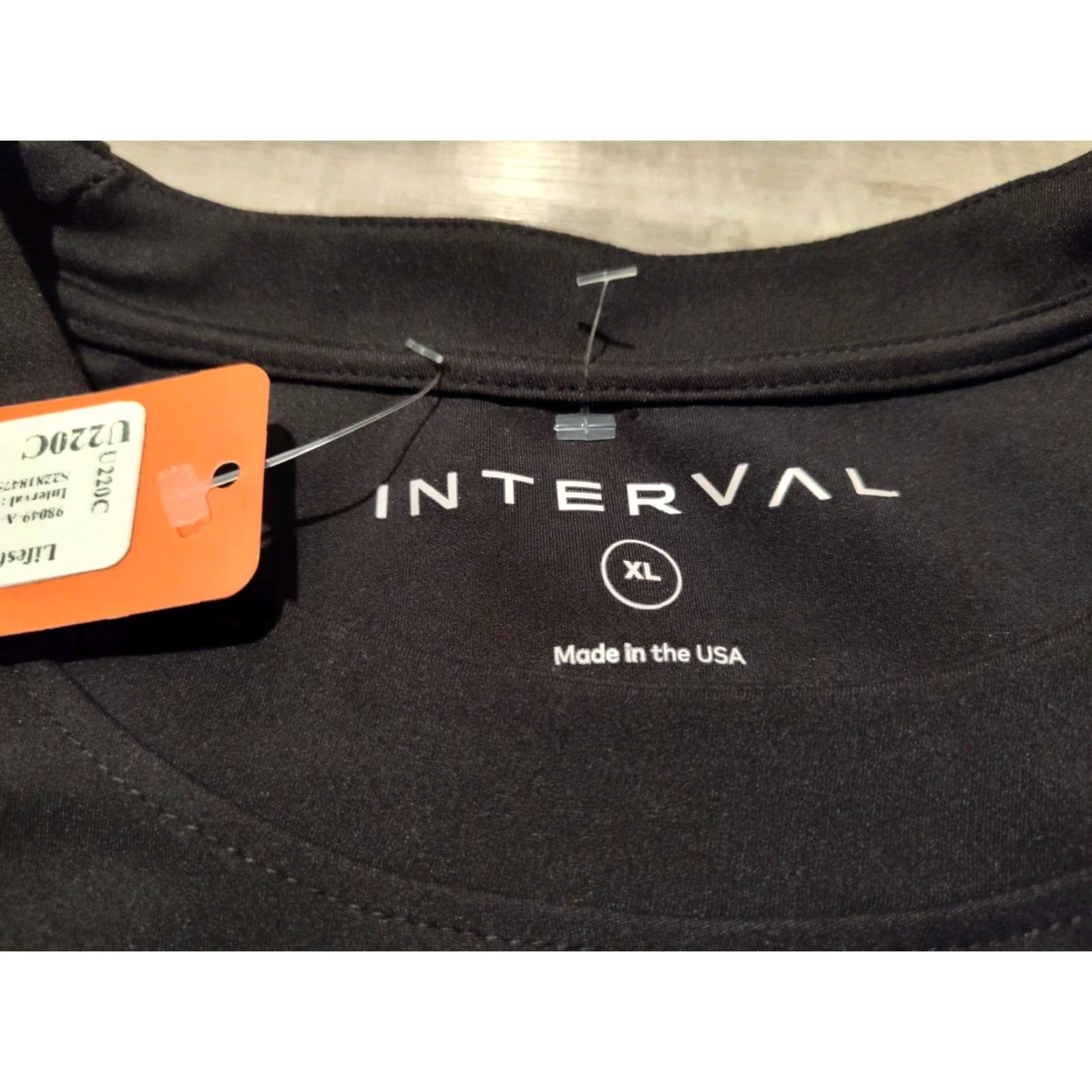 Vintage Interval Women's Lifestyle Lux Crew Sweatshirt Black NWT XL USA Made Stretch Size XL / US 12-14 / IT 48-50 - 7 Thumbnail