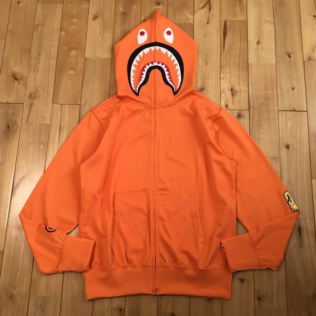 Bape × Nigo 2009 🔥Aoyama Limited🔥 Jersey Shark full zip Hoodie BAPE NIGO Size US M / EU 48-50 / 2 - 1 Thumbnail
