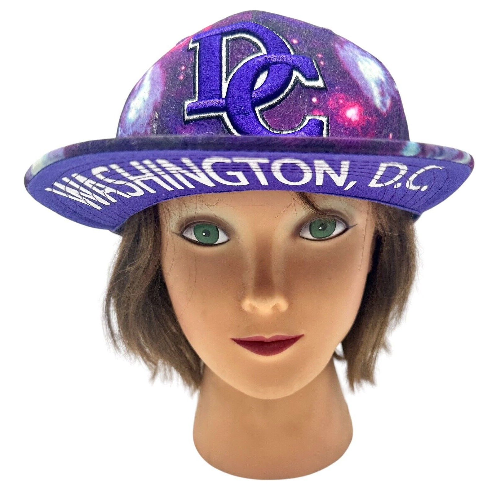 City Hunter × Other DC City Hunter DC Hat Colorful Purple Snapback Cap Size ONE SIZE - 1 Thumbnail