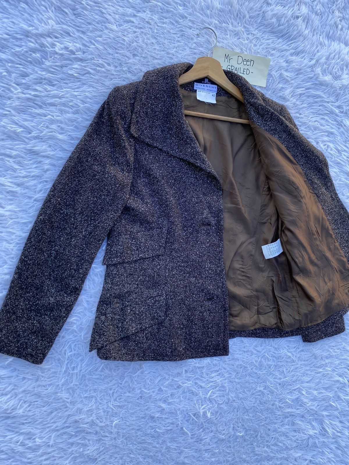 Givenchy Rare Vintage GIVENCHY Wool Jacket Size M / US 6-8 / IT 42-44 - 8 Thumbnail