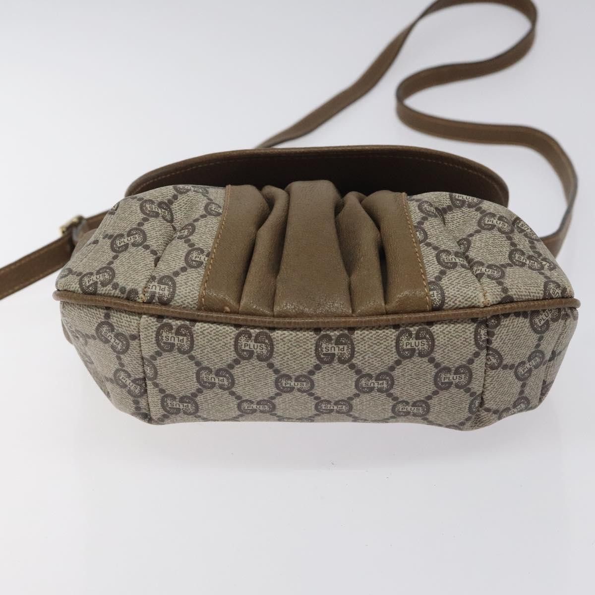Gucci GUCCI GG Plus Supreme Shoulder Bag Pvc Beige Gold Size ONE SIZE - 9 Thumbnail