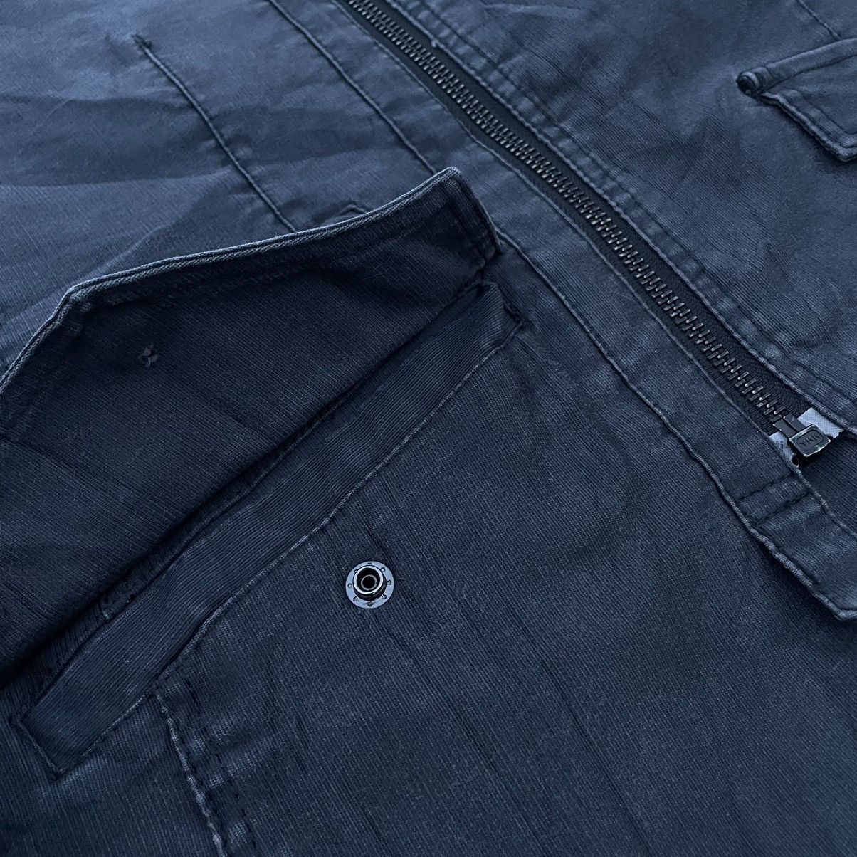 If Six Was Nine × Japanese Brand × Le Grande Bleu (L.G.B.) 🇯🇵 JAPANESE 6 POCKETS BONDAGE WORKWEAR PUNK GOTHIC JACKET Size US M / EU 48-50 / 2 - 12 Thumbnail