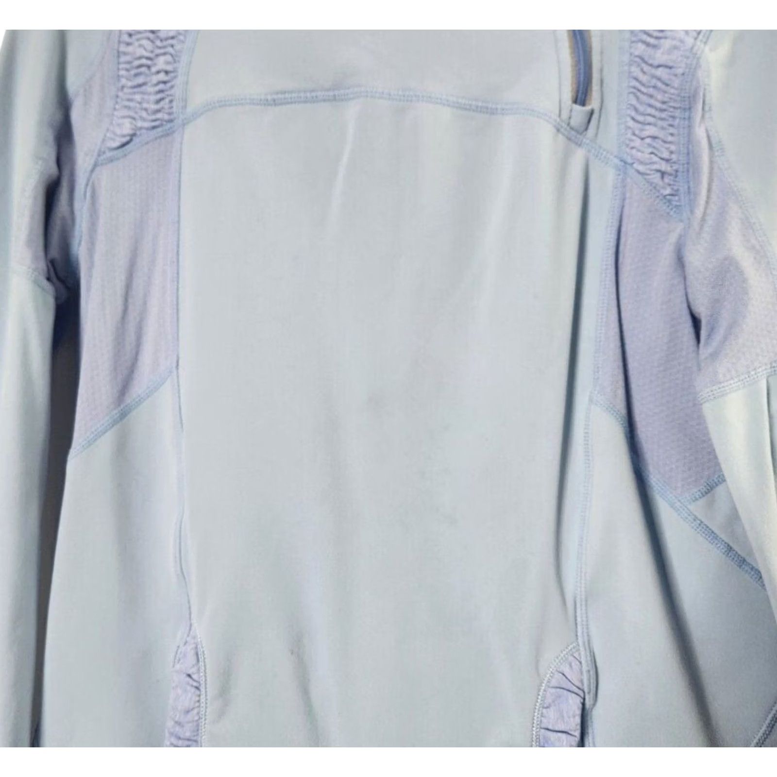 Lululemon Lululemon Womens Alpine Hoodie 1/4 Zip Blue Size 8 Pullover with Pockets, Long Sleeve, Activewear Jacket, Womens Size M / US 6-8 / IT 42-44 - 6 Thumbnail
