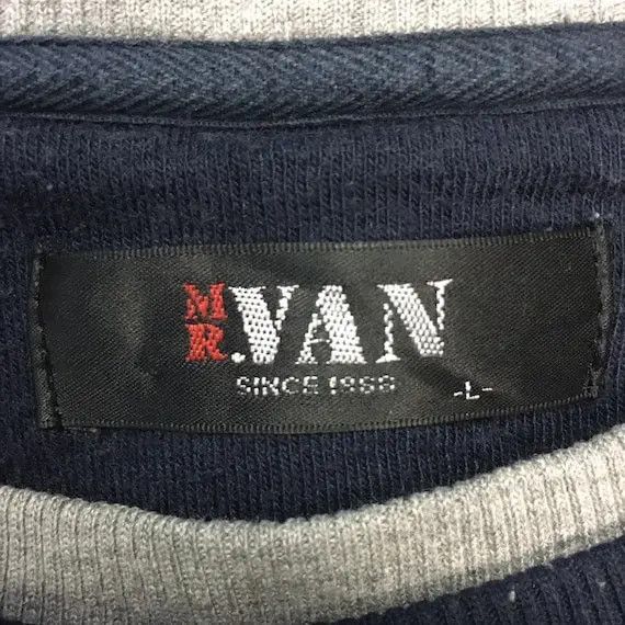 Van Vtg MR VAN JAC Japan Sweatshirt Jumper Pullover Streetwear Size US L / EU 52-54 / 3 - 7 Thumbnail