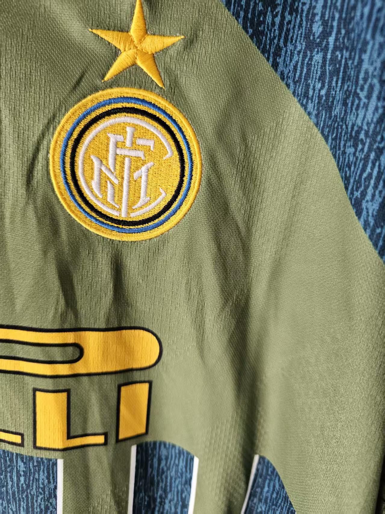 Other Vintage Inter Milan Jersey Green Size US XL / EU 56 / 4 - 2 Thumbnail