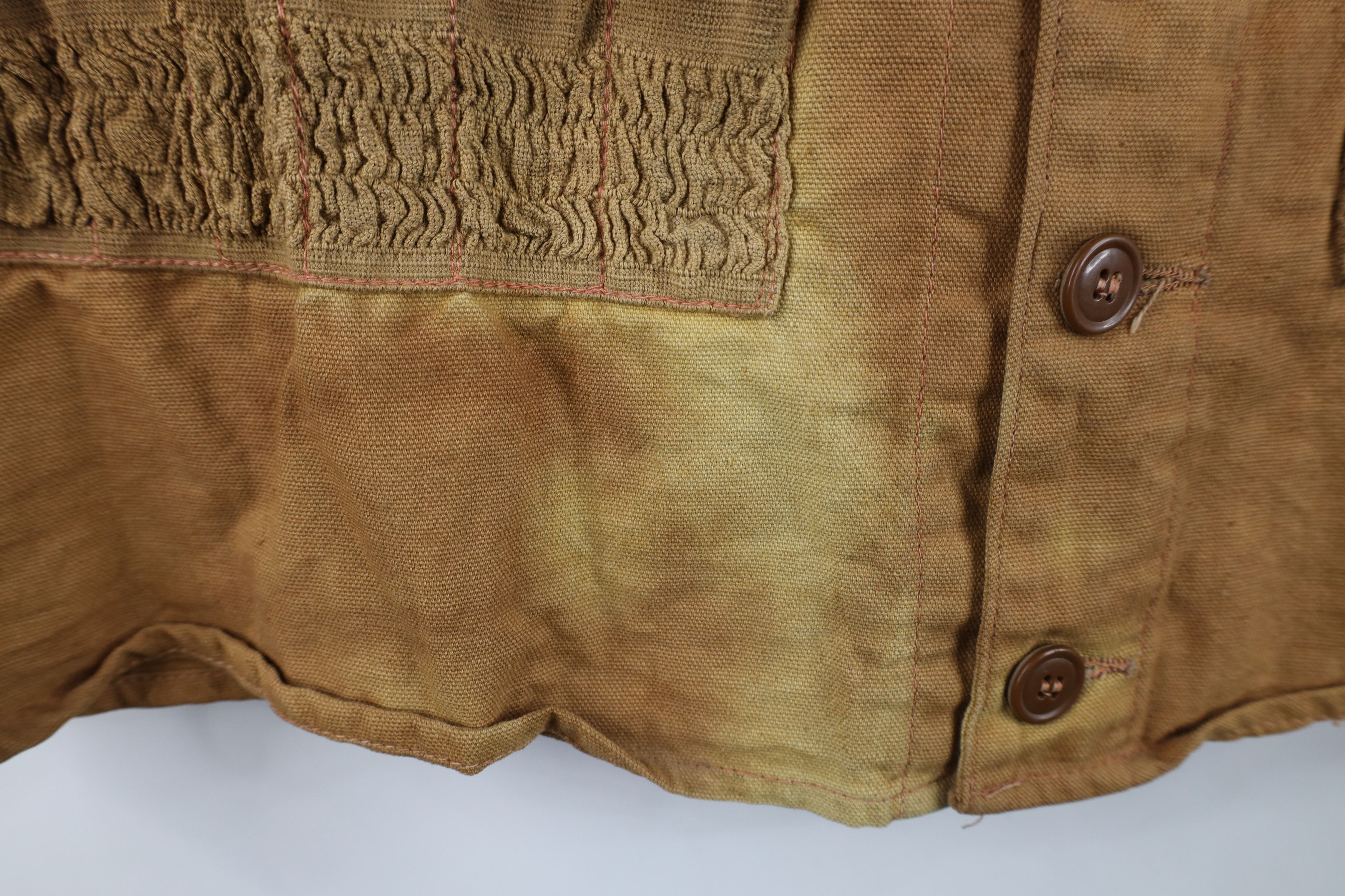 Vintage Vintage 60s Streetwear Hunting Birding Vest Jacket Brown Size US XL / EU 56 / 4 - 4 Thumbnail