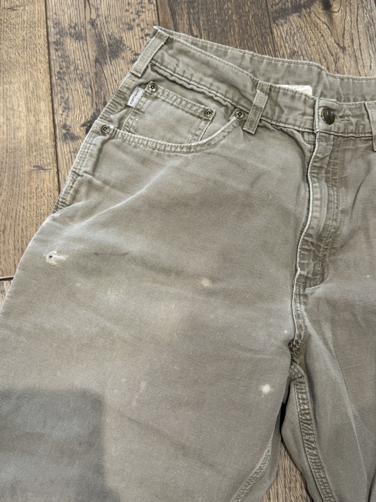 Carhartt Carhartt B159 Loose-Fit Canvas Carpenter Work Pants Size US 34 / EU 50 - 3 Thumbnail
