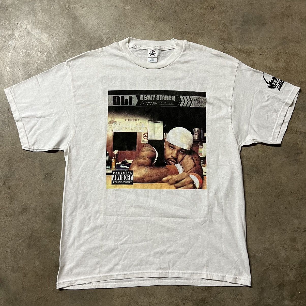 Rap Tees × Vintage Vintage Ali Heavy Starch Team Lunatics Rap T-Shirt Size US XL / EU 56 / 4 - 2 Thumbnail