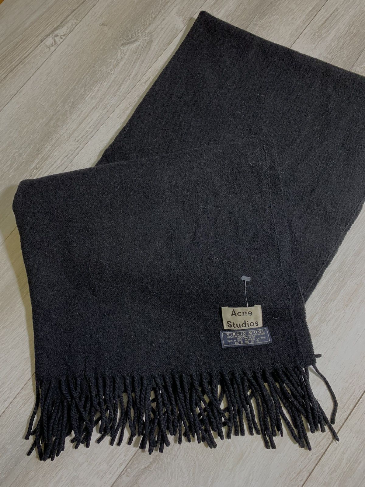 Acne Studios × Luxury 👁️Acne Studios Virgin Wool Scarf