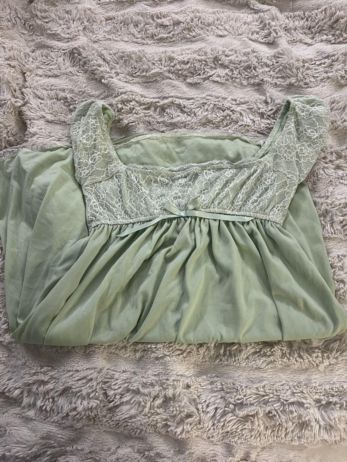 UNIF Light Green Unif Sprite Dress Small | Grailed