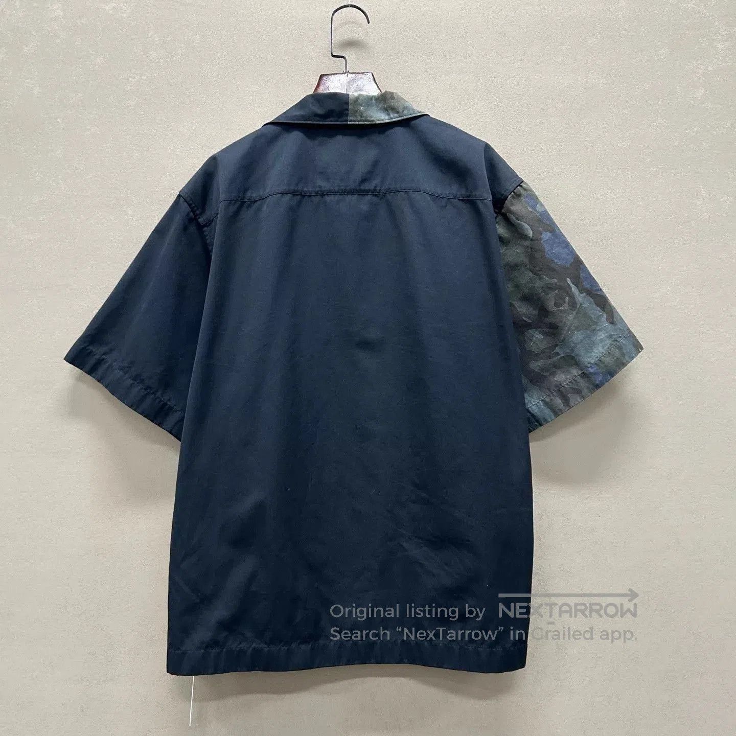 Prada Multi Camo Split Short Sleeve Shirt. Size US S / EU 44-46 / 1 - 2 Thumbnail