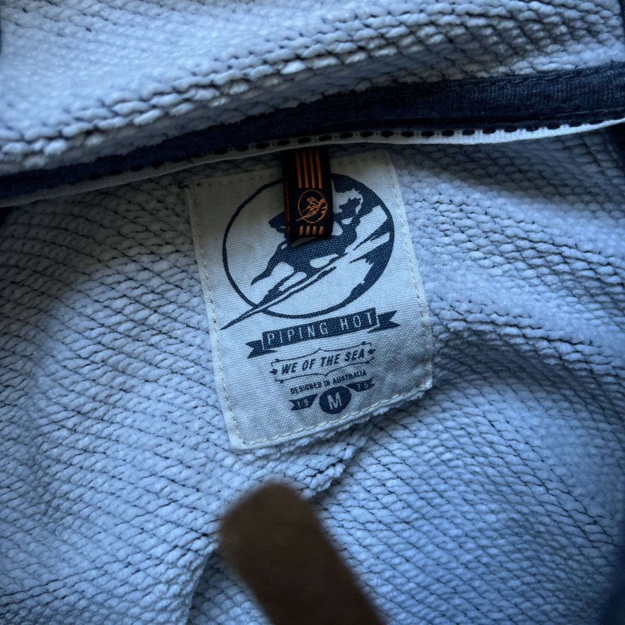 Urban Pipeline VTG Knit Zip Hoodie Piping Hot Size M Dark Blue Y2K 00s USA Size US M / EU 48-50 / 2 - 12 Thumbnail