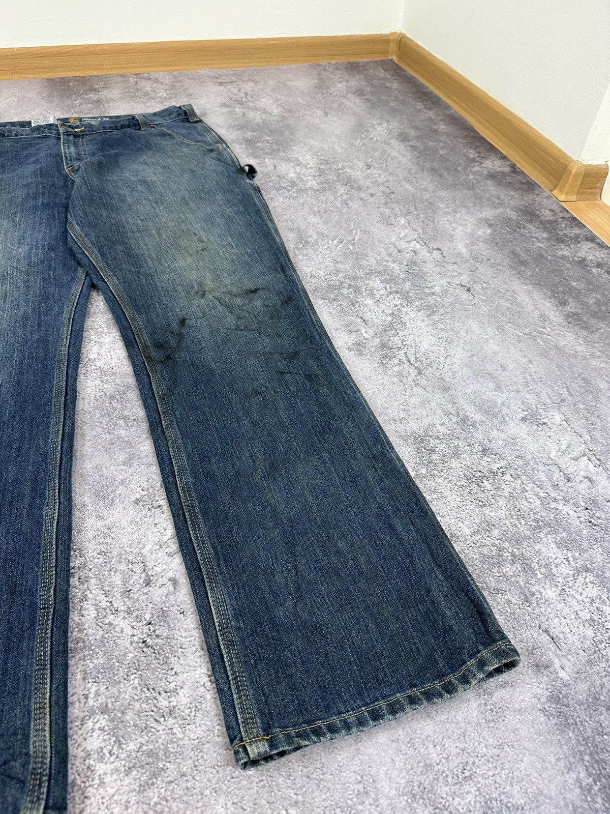 Carhartt Vintage Carhartt Denim Carpenter Cargo Hype USA Work Pants Size US 36 / EU 52 - 12 Thumbnail