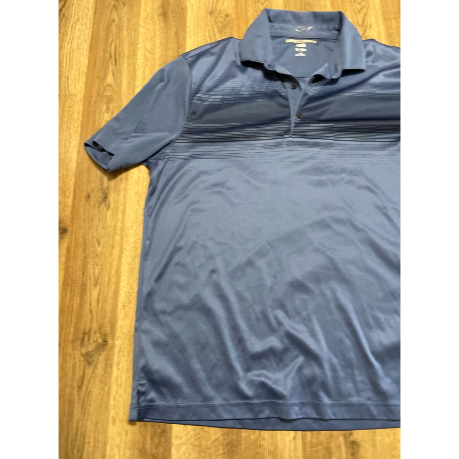 Vintage Greg Norman Shirt Men Polo Short Sleeve Blue Large ML75 PLAY DRY Size US L / EU 52-54 / 3 - 3 Thumbnail