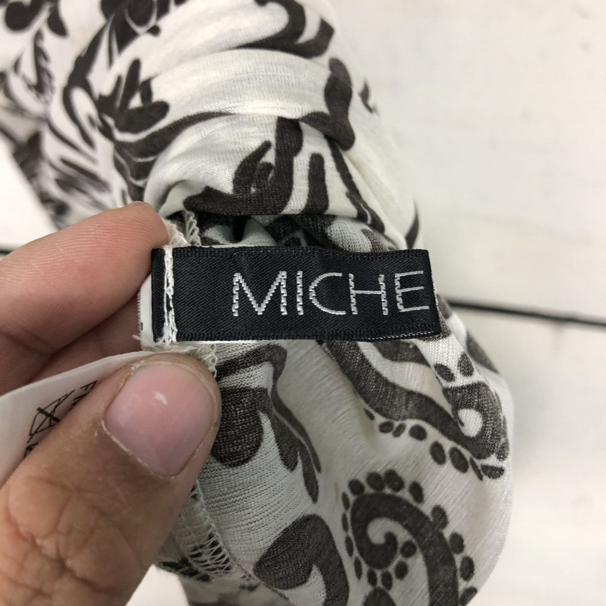 Michel Klein 🔥FULL PRINT DRESS FLORAL MICHEL KLEIN MADE IN JAPAN Size M / US 6-8 / IT 42-44 - 16 Thumbnail