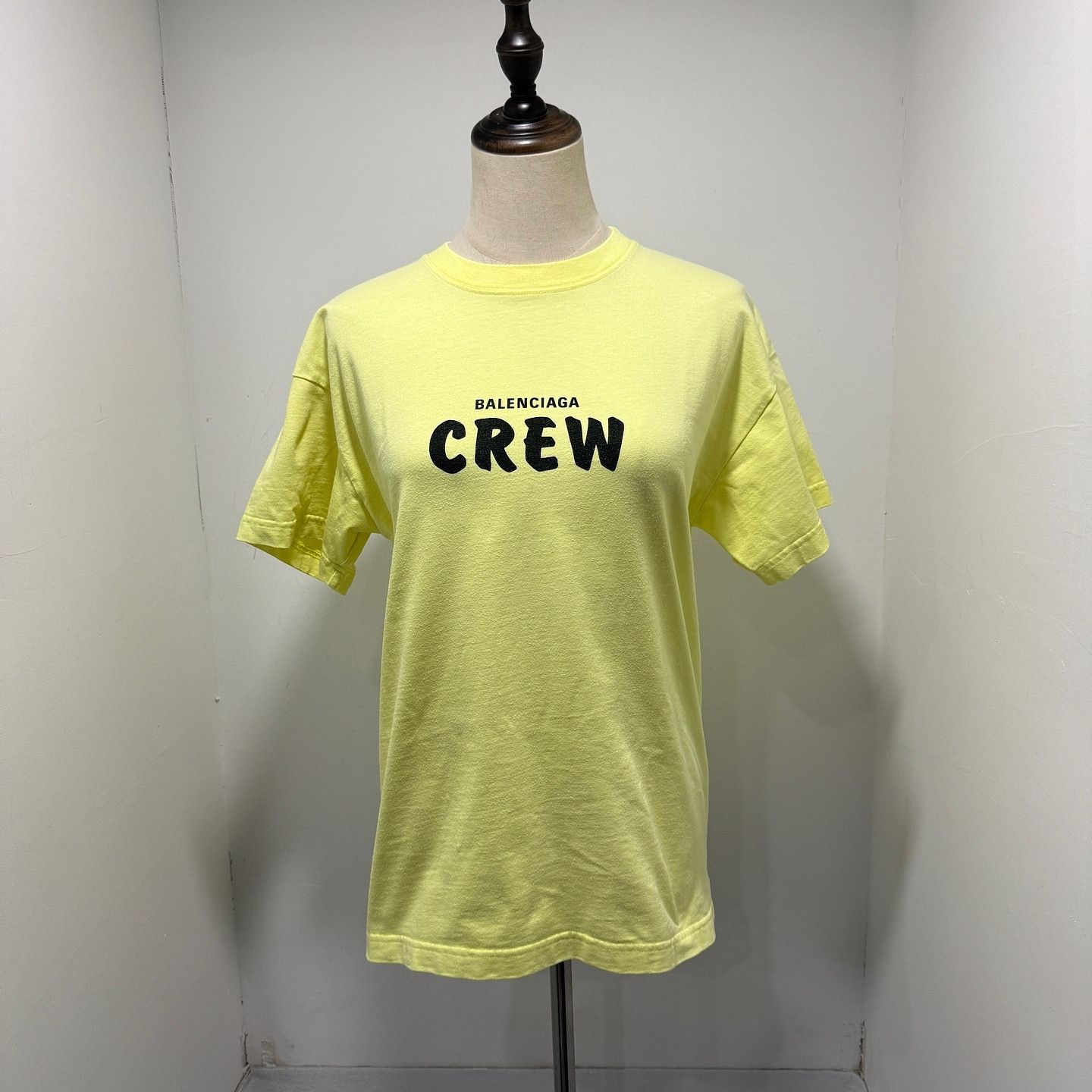 Balenciaga Balenciaga CREW Logo Print T-Shirt Size XS Size US XS / EU 42 / 0 - 1 Thumbnail