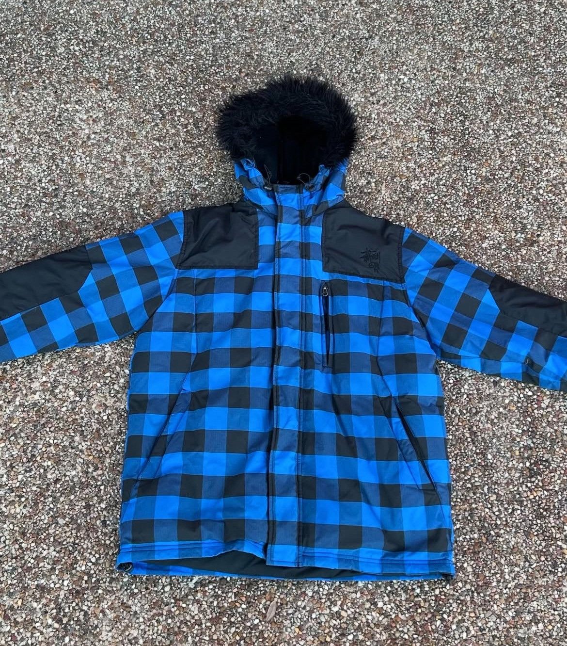 Stussy Plaid Jacket | Grailed