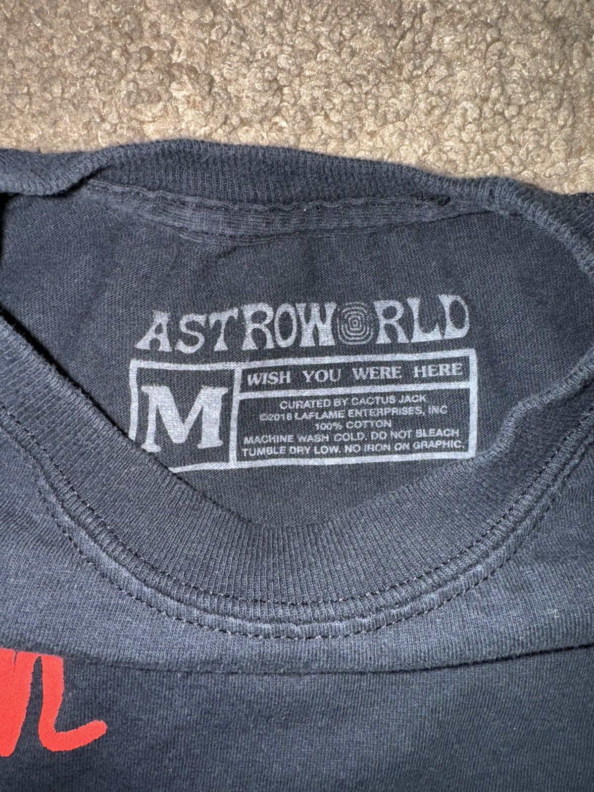Travis Scott Travis Scott Astroworld long sleeve Size US M / EU 48-50 / 2 - 3 Thumbnail