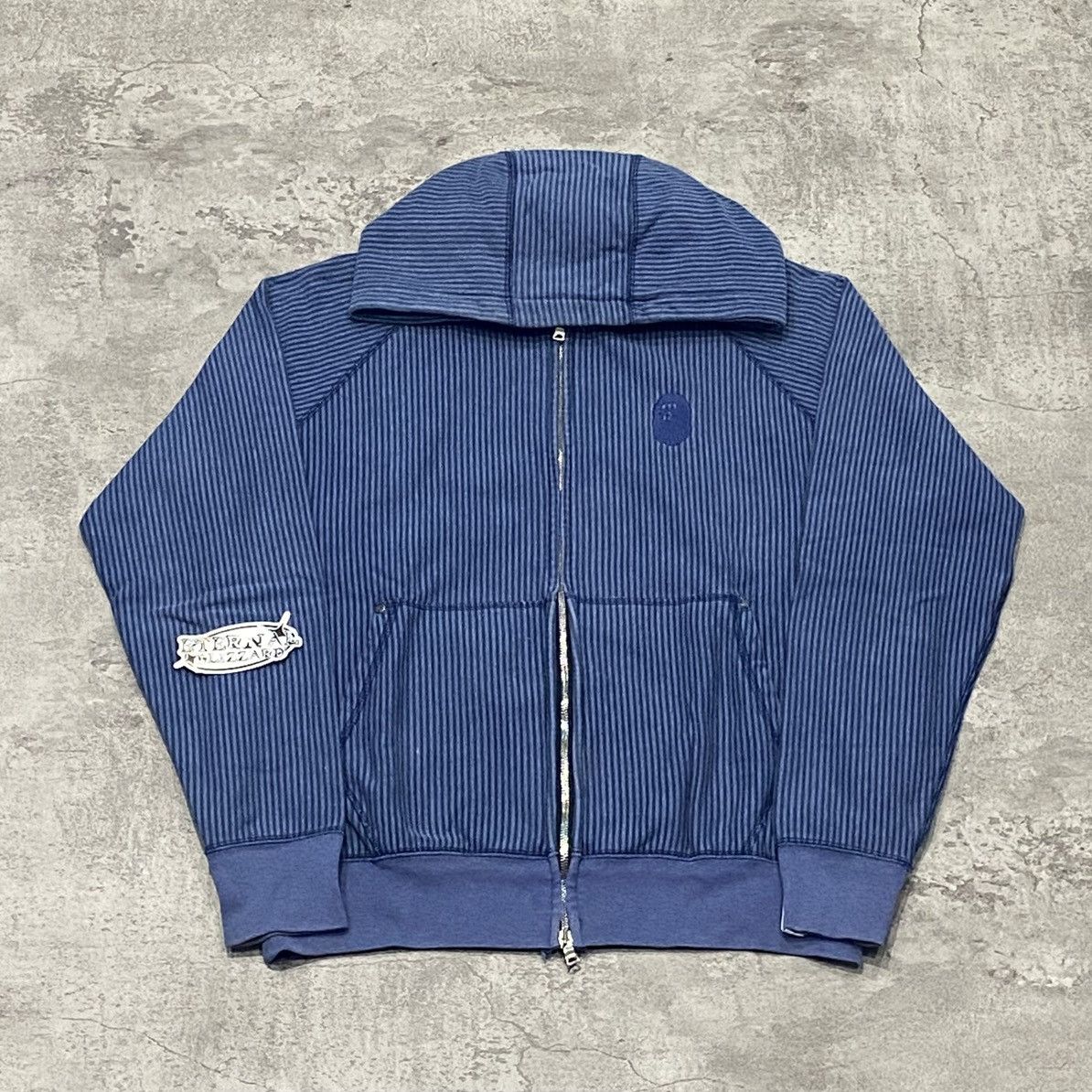 Bape Bape Ape Head Zip Hoodie Striped Size US M / EU 48-50 / 2 - 1 Thumbnail