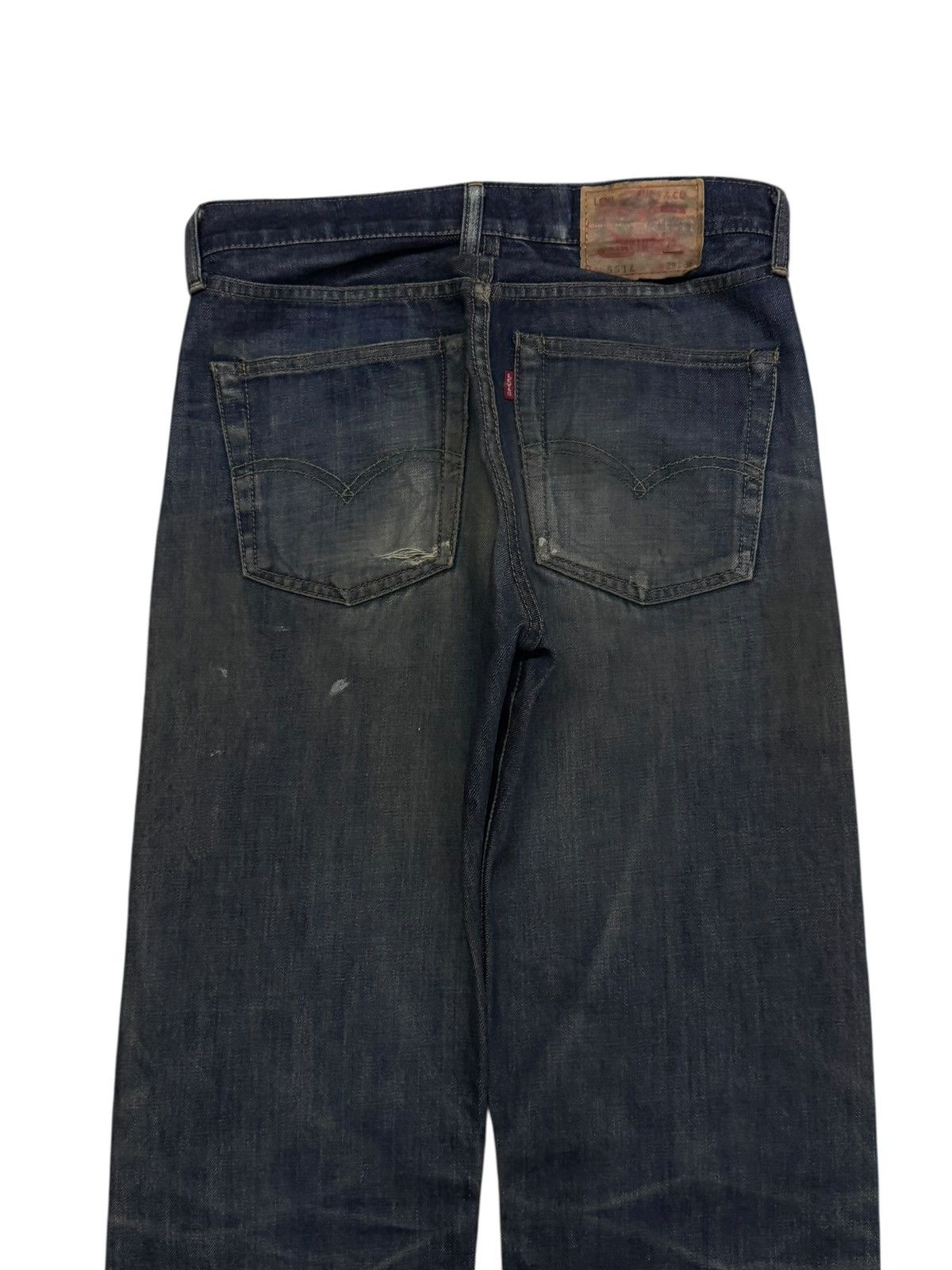 Levi's Vintage Clothing Vintage 90s Levi’s 551Z-XX Big E Talon Selvedge Denim Jeans Size US 30 / EU 46 - 5 Thumbnail