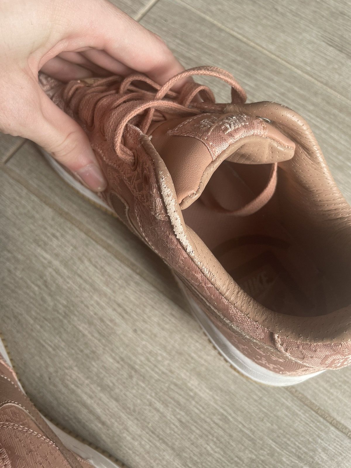 CLOT × Nike Clot Nike Air Force One “Rose Silk” Size US 9 / EU 42 - 6 Thumbnail