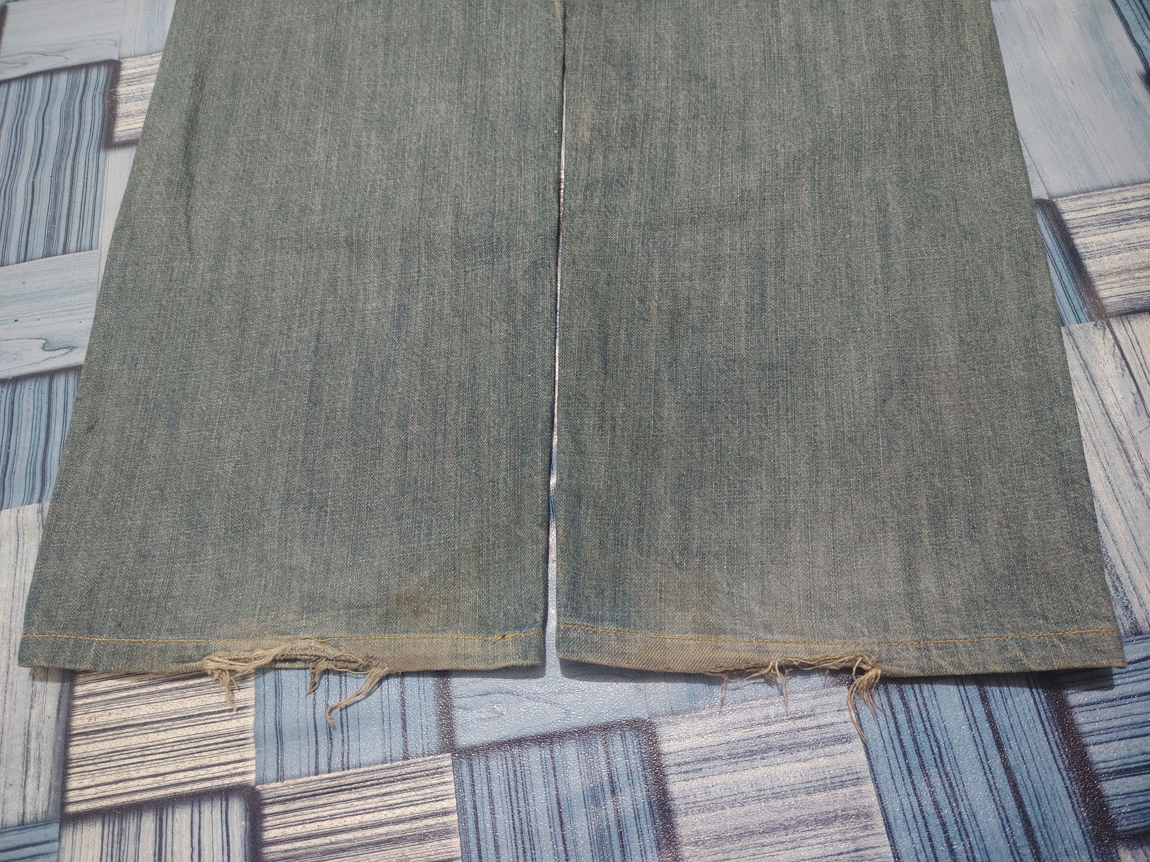 Levi's Japanese Levi's Loose Straight Distressed Denim Size US 30 / EU 46 - 18 Thumbnail