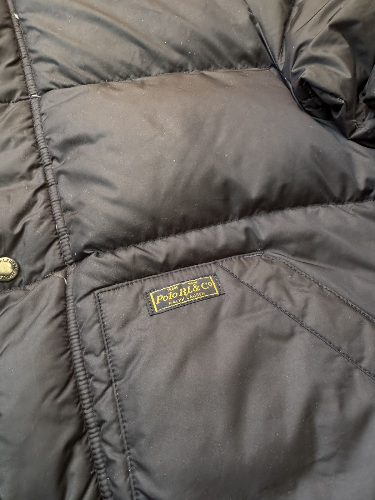 Polo Ralph Lauren × Vintage 90s Polo Ralph Lauren Down Puffer Coat Size US M / EU 48-50 / 2 - 4 Thumbnail