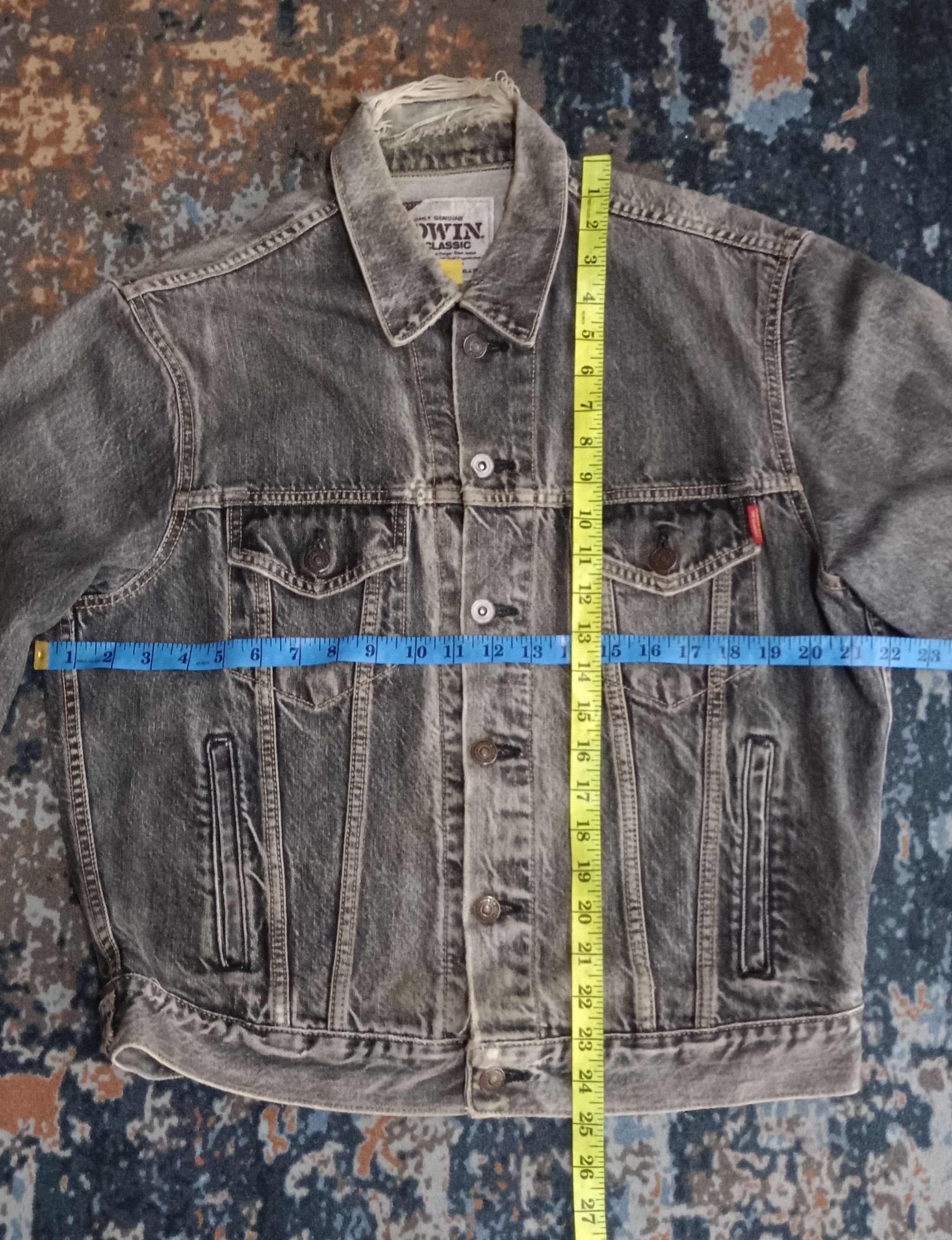 Edwin Edwin Us Classic Style A-01J Distressed Denim Jacket Size US L / EU 52-54 / 3 - 19 Thumbnail