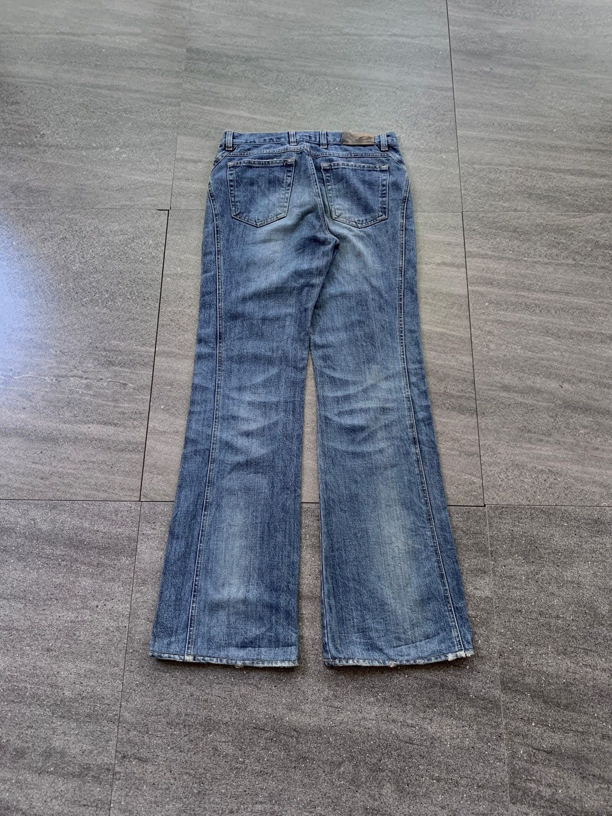 Roberto Cavalli FREE TAX! Just Cavalli Flared Denim Jeans Size US 28 / EU 44 - 6 Thumbnail